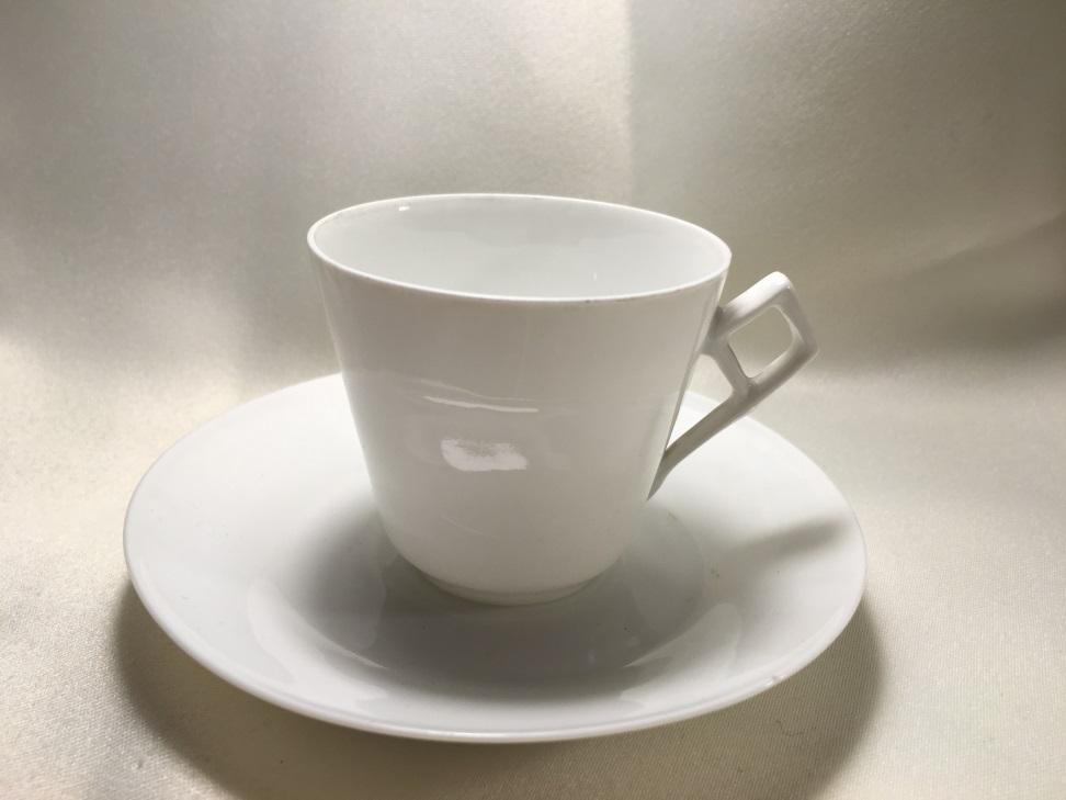 ohme parallel handle cup and saucer