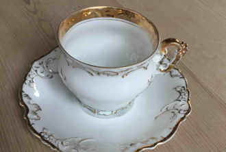 Elysee cider cup and saucer