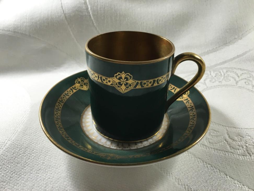 ohme classically shaped cup and saucer
