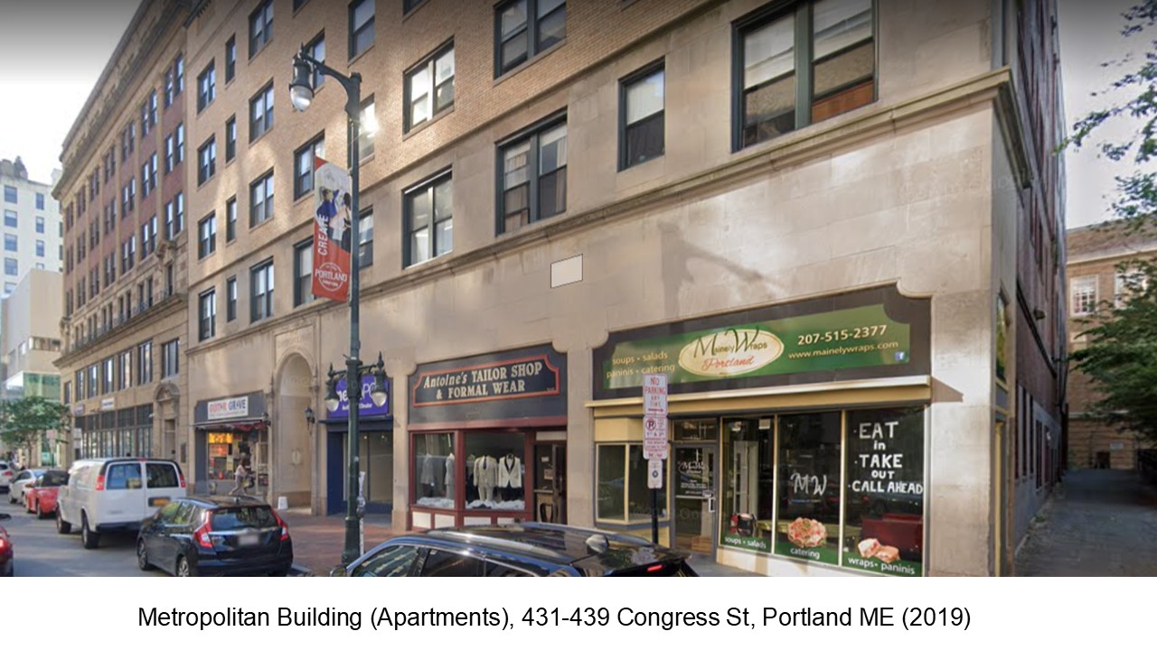 431-433 Congress St is now an apartment building