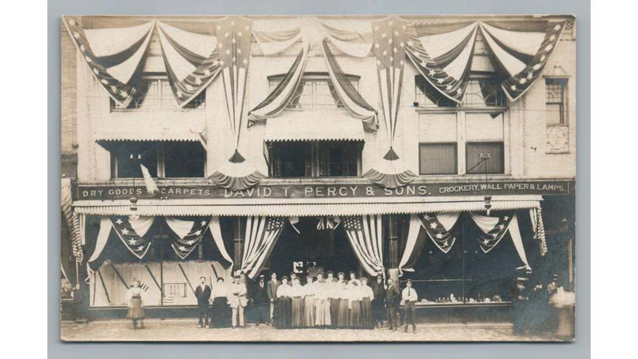 David T. Percy & Sons building - Crockery