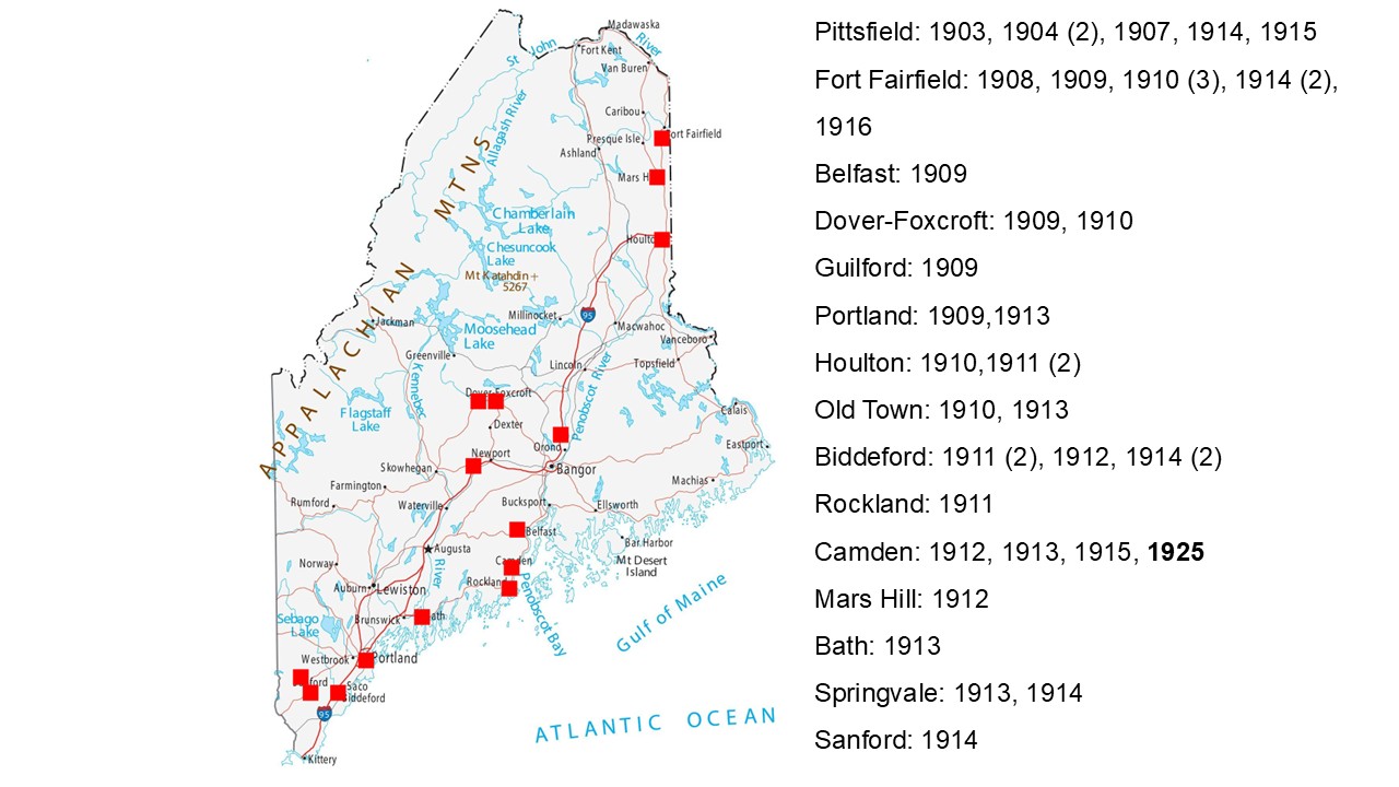 Exploring a Trail of Maine Towns